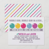 BUBBLE GUM BUBBLE GUM GENDER VERZOEKEN KAART (Voorkant / Achterkant)