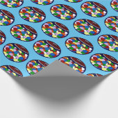 Bubble Gum, Bubble Gum in een Schotel Cadeaupapier (Hoek)