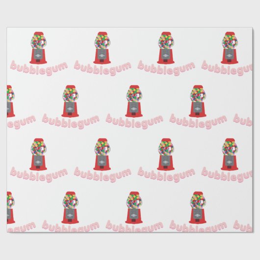 Bubble Gum Cadeaupapier (Vlak)