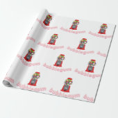 Bubble Gum Cadeaupapier (Uitgerold)