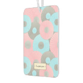 Bubble gum Circle Origami Pastel Patroon Luchtverfrisser (Links)