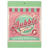 Bubble Gum Clipboard Klembord (Achterkant)