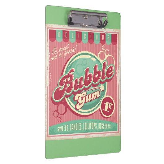 Bubble Gum Clipboard Klembord (Rechts)