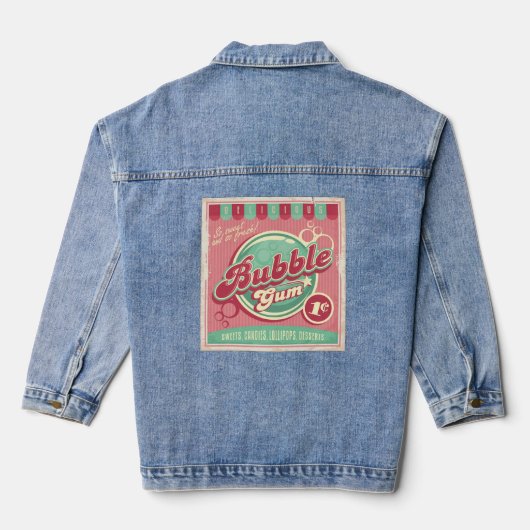 Bubble Gum Denim Jas Denim Jacket (Achterkant)