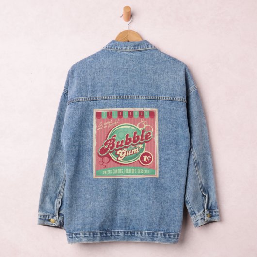 Bubble Gum Denim Jas Jacket (Hangar)
