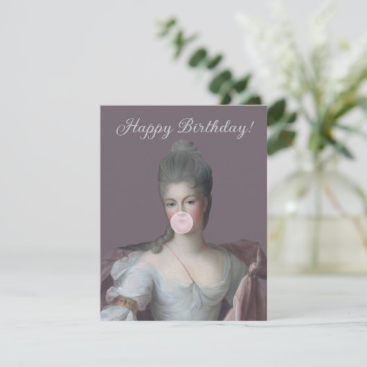 Bubble gum Diva Gefeliciteerd (Staand voorkant)