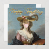 Bubble Gum Diva in een Pet met stro (Voorkant / Achterkant)