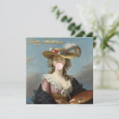 Bubble Gum-diva in een strohoed (Staand voorkant)