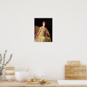 Bubble gum diva in geel roze bubble gum poster (Keuken)