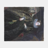 Bubble gum Diva Marchesa Fleece Deken (Voorkant (Horizontaal))