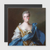 Bubble gum Diva met blauwe vlinder bedankkaart (Voorkant / Achterkant)