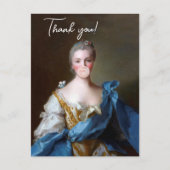 Bubble gum Diva met blauwe vlinder bedankkaart Briefkaart (Voorkant)