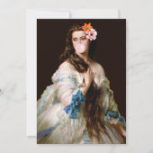 Bubble Gum Diva met twee bloemen Bedankkaart (Voorkant)