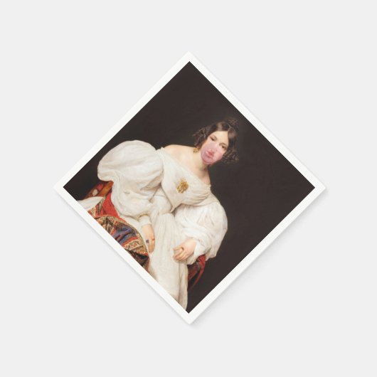 Bubble Gum Diva Servet (Hoek)