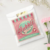 Bubble Gum Favor Bag Bedankzakje (Gezegeld)