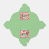 Bubble Gum Favor Box Bedankdoosjes (Uitgevouwen)