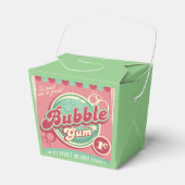 Bubble Gum Favor Box Bedankdoosjes (Voorkant Zijde)