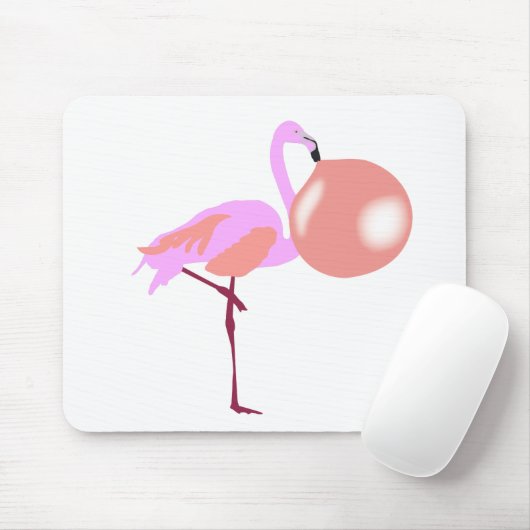 Bubble Gum Flamingo Bgloing Bubble Muismat (Met muis)