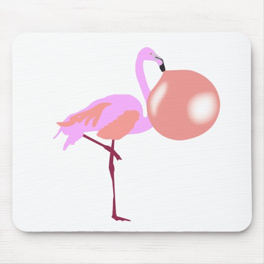 Bubble Gum Flamingo Bgloing Bubble Muismat (Voorkant)