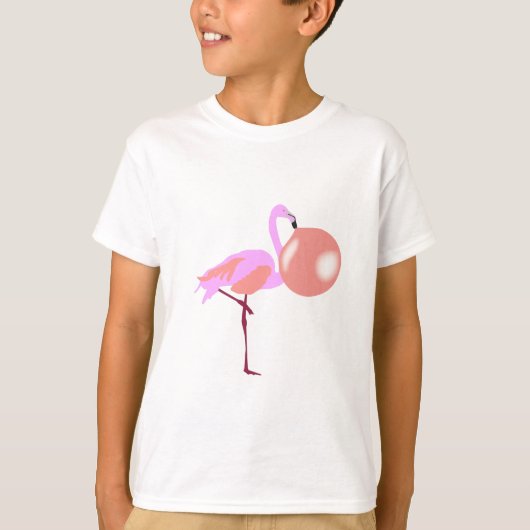 Bubble Gum Flamingo Bgloing Bubble T-shirt (Voorkant)