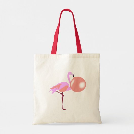 Bubble Gum Flamingo Bgloing Bubble Tote Bag (Achterkant)