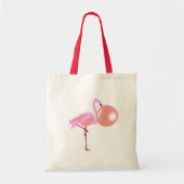Bubble Gum Flamingo Bgloing Bubble Tote Bag (Voorkant)