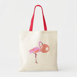 Bubble Gum Flamingo Bgloing Bubble Tote Bag