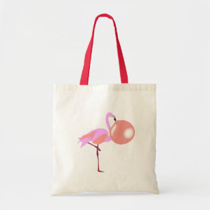 Bubble Gum Flamingo Bgloing Bubble Tote Bag