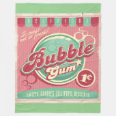 Bubble Gum Fleece Blanket (Voorkant)