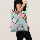 Bubble Gum Gang in het Groen  Tote Bag (Dichtbij)