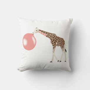 Bubble Gum Giraffe Baling Bubble Kussen
