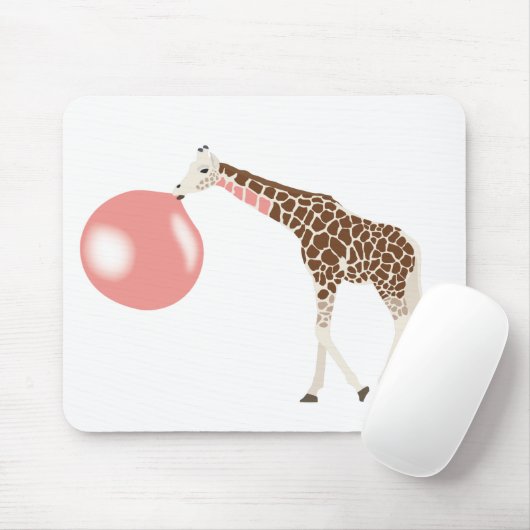 Bubble Gum Giraffe Baling Bubble Muismat (Met muis)