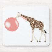Bubble Gum Giraffe Baling Bubble Muismat (Voorkant)