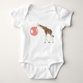 Bubble Gum Giraffe Baling Bubble Romper