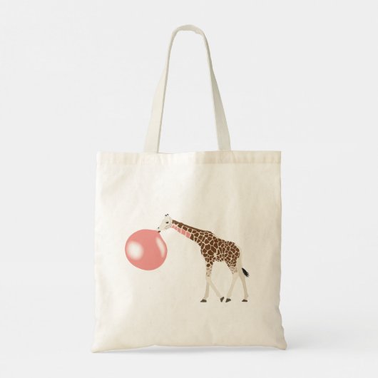 Bubble Gum Giraffe Baling Bubble Tote Bag (Achterkant)