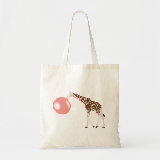 Bubble Gum Giraffe Baling Bubble Tote Bag (Voorkant)