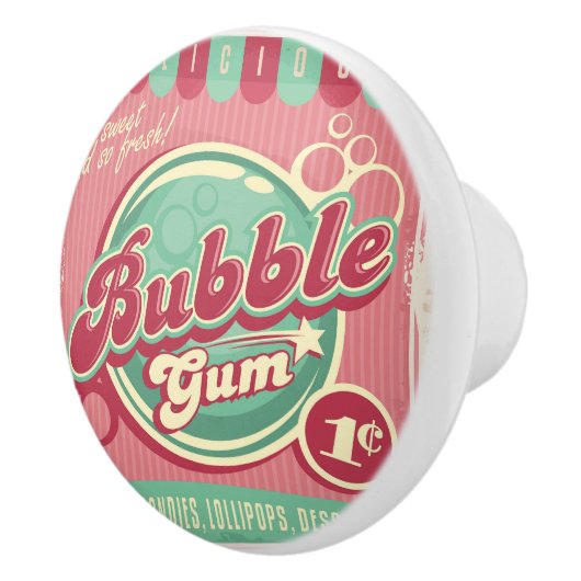 Bubble Gum Knob Keramische Knop (Rechts)