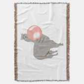 Bubble Gum Llama Bgloebel Deken (Voorkant Verticaal)