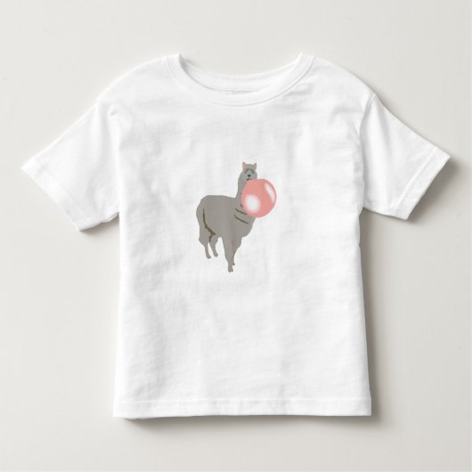 Bubble Gum Llama Bgloebel Kinder Shirts (Voorkant)