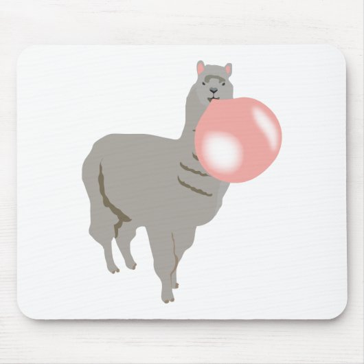 Bubble Gum Llama Bgloebel Muismat (Voorkant)