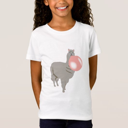Bubble Gum Llama Bgloebel T-shirt (Voorkant)