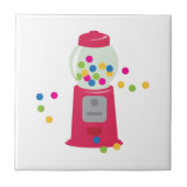 Bubble Gum Machine Tegeltje (Voorkant)