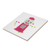 Bubble Gum Machine Tegeltje (Zijkant)