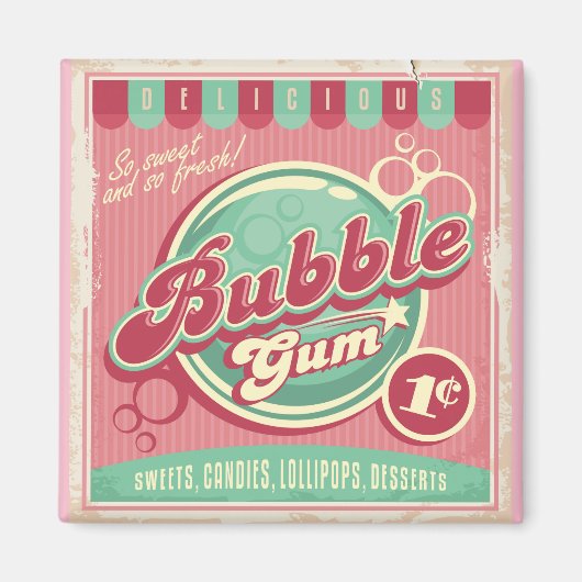 Bubble Gum Magnet (Voorkant)