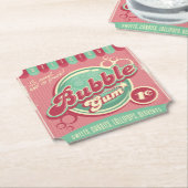 Bubble gum Onderzetters (Gekanteld)