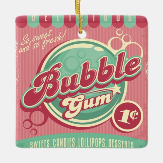 Bubble Gum Ornament (Voorkant)