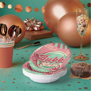 Bubble gum Paper Bowls Papieren Kommen