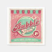 Bubble Gum Paper Napkins Servet (Voorkant)