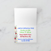 Bubble Gum Party Uitnodigen (Binnen)