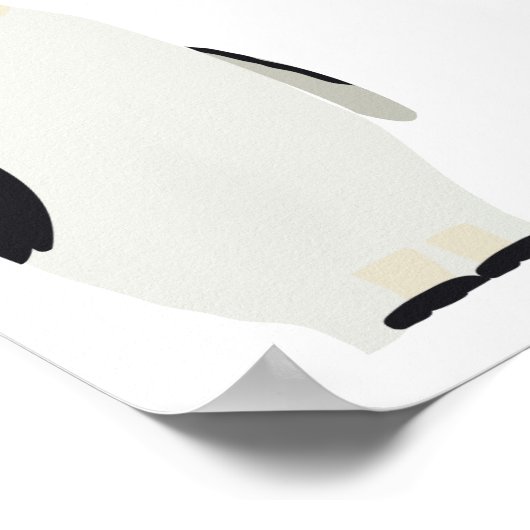 Bubble Gum Penguin Blowcosbubbels Poster (Hoek)